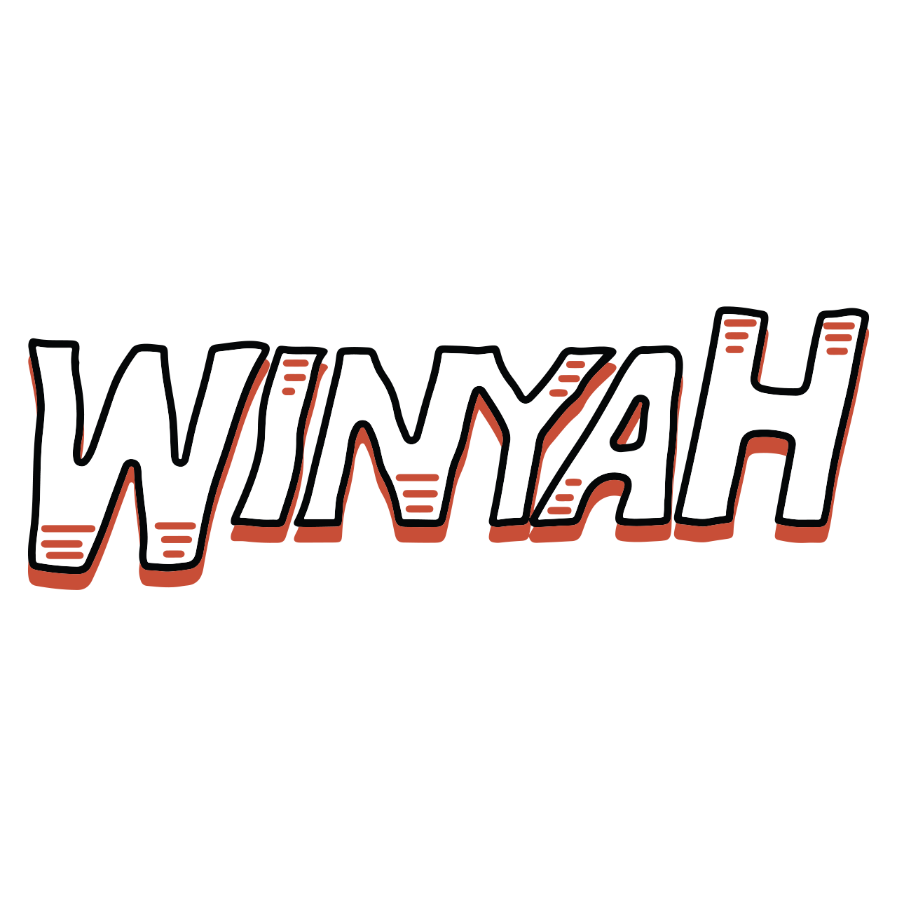 Funky Logo Sticker