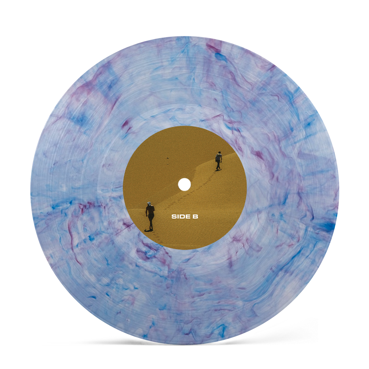 (PRE-ORDER) Right Here, Right Now Hot Pink & Blue Jay Marble Vinyl