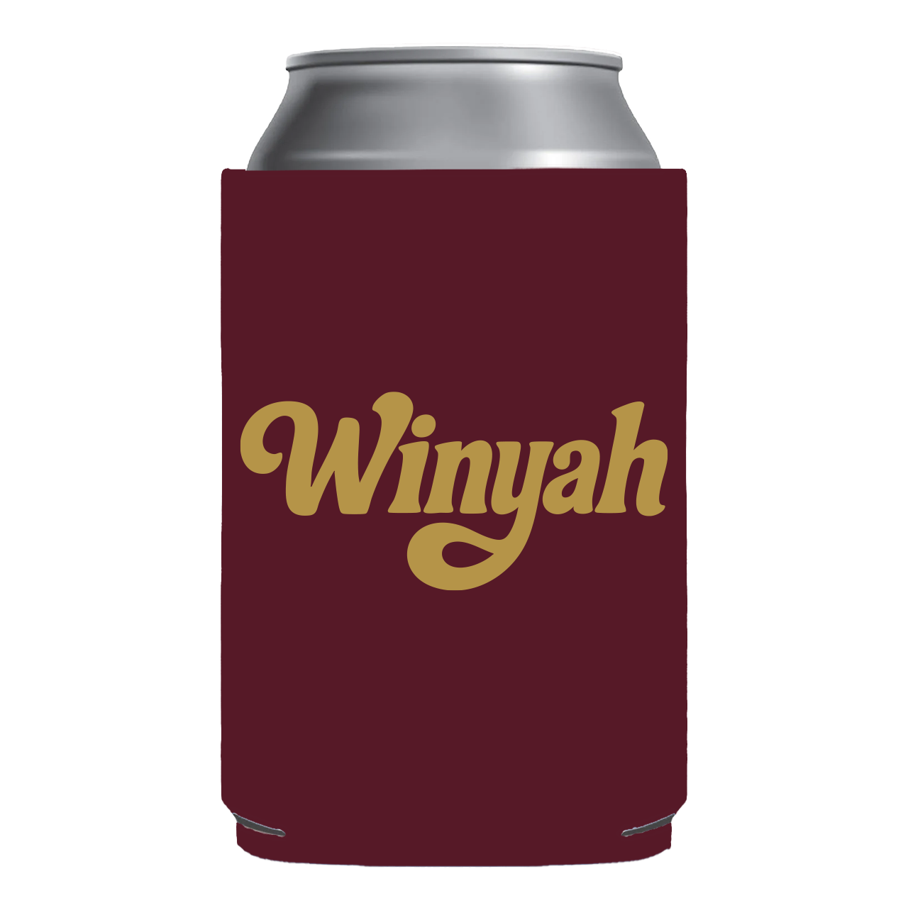 Maroon Logo Koozie