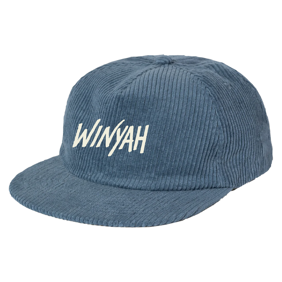 Slate Blue Surf Logo Cord Hat