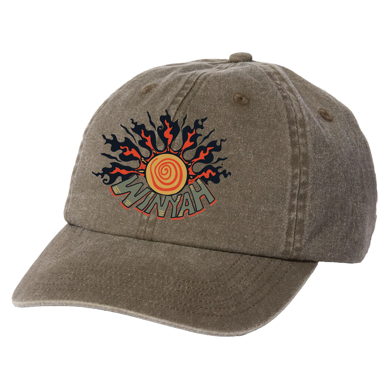 Embroidered Sun Dad Hat